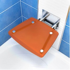 Cиденье для душа Ravak Ovo B полупрозрачное оранжевое B8F0000017