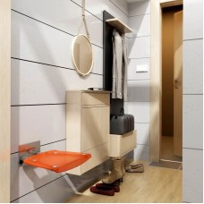 Cиденье для душа Ravak Ovo B полупрозрачное оранжевое B8F0000017