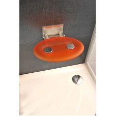 Cиденье для душа Ravak Ovo P полупрозрачное оранжевое B8F0000005