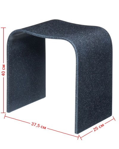 Табурет Geralis арт T-B, чёрный