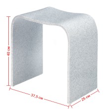 Табурет Geralis, арт. T-DS, серый