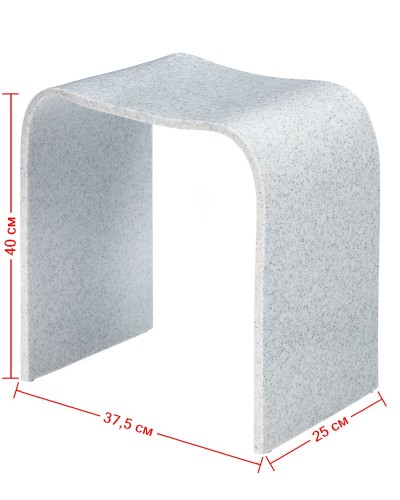 Табурет Geralis, арт. T-DS, серый