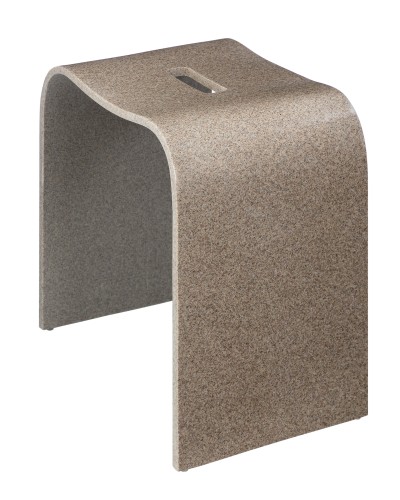 Табурет Geralis, арт. T-S-V, песочный с вырезом