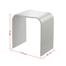 Табурет Geralis, арт. T-W, Белый