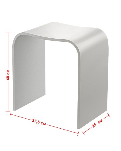 Табурет Geralis, арт. T-W, Белый