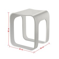 Табурет Geralis, арт. T-W-R, Белый