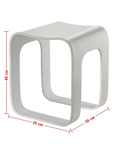 Табурет Geralis, арт. T-W-R, Белый