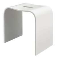 Табурет Geralis, арт. T-W-V, Белый с вырезом