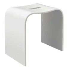 Табурет Geralis, арт. T-W-V, Белый с вырезом