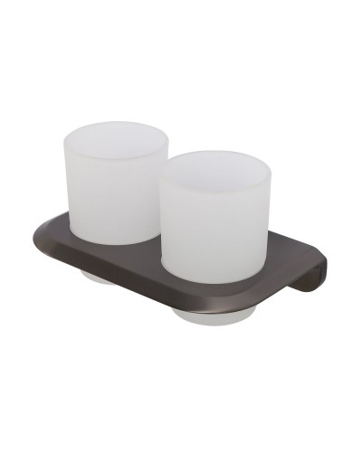 Стакан подвесной двойной, стекло CEZARES LINER-TUMDS-GM