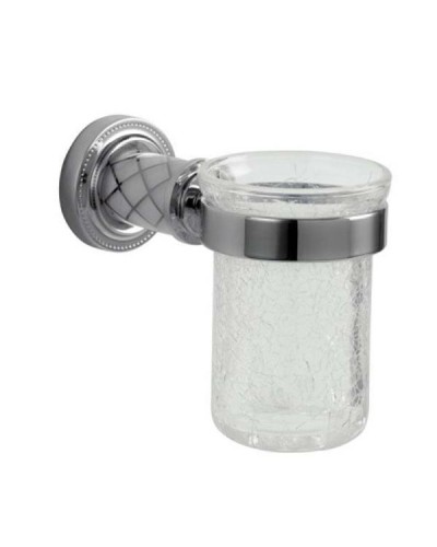 Стакан для зубных щеток Boheme Murano 10904-W-CR Хром