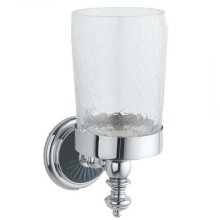 Стакан для зубных щеток Boheme Vogue Nero 10184 Хром