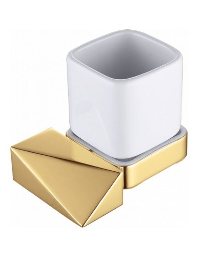 Стакан для зубных щеток Boheme New Venturo 10314-G Золото