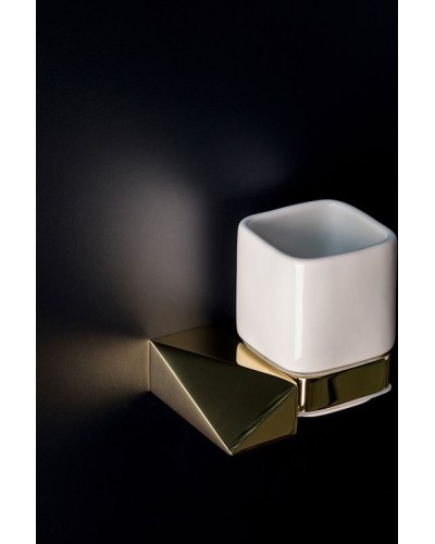 Стакан для зубных щеток Boheme New Venturo 10314-G Золото