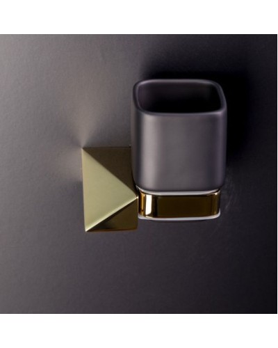 Стакан для зубных щеток Boheme New Venturo 10314-G Золото