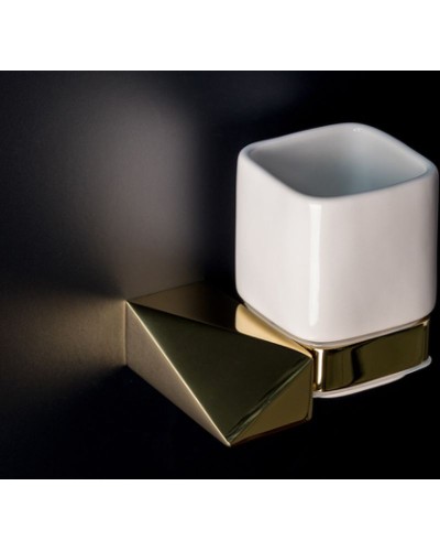 Стакан для зубных щеток Boheme New Venturo 10314-G Золото