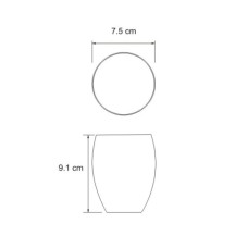 Стакан WasserKRAFT Ruwer K-6728