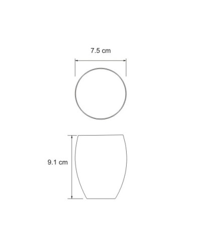 Стакан WasserKRAFT Ruwer K-6728