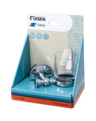 Подстаканник Fixsen Adele FX-55006 Хром