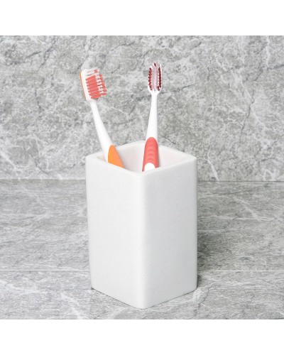 Стакан для зубных щеток WasserKRAFT Oder K-9628 Белый матовый