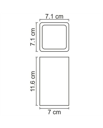 Стакан для зубных щеток WasserKRAFT Oder K-9628 Белый матовый
