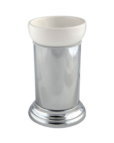 Стакан для зубных щеток Migliore Mirella 17226 Хром