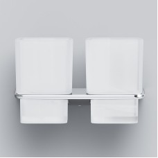 Стакан для зубных щеток AM.PM Inspire 2.0 A50A343400 двойной Хром Белый