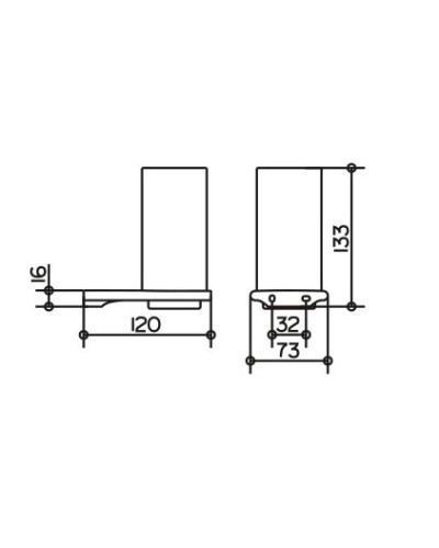 Стакан KEUCO Edition 400 11550019000