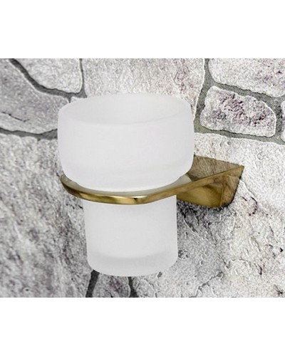 Стакан для зубных щеток WasserKRAFT Aisch K-5928 Золото матовое