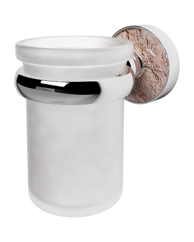 Стакан для зубных щеток WasserKRAFT Nau K-7728 Хром