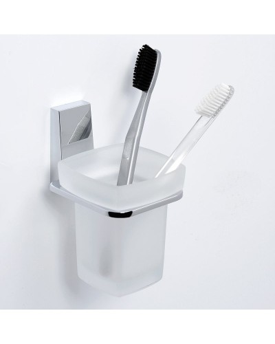 Стакан для зубных щеток WasserKRAFT Lopau K-6028 Хром