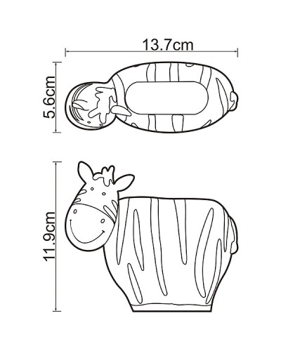 Стакан для зубных щеток WasserKRAFT Lippe K-8128A Белый  Черный матовый