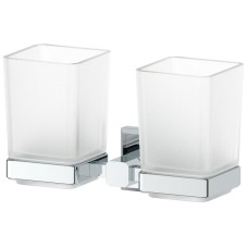 Стакан для зубных щеток Artwelle Hagel 9928A двойной Хром