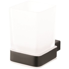 Стакан для зубных щеток Bemeta Nero 135011010 Черный матовый