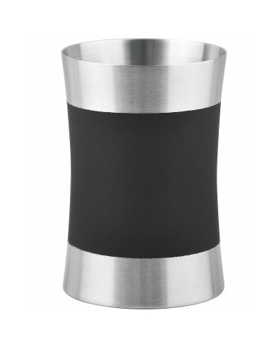 Стакан для зубных щеток WasserKRAFT Wern K-7528 Нержавеющая сталь Черный матовый