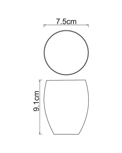 Стакан для зубных щеток WasserKRAFT Ruwer K-6728 Хром