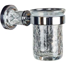 Стакан для зубных щеток Boheme Murano Cristal 10904-CRST-CH Хром