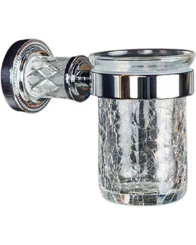 Стакан для зубных щеток Boheme Murano Cristal 10904-CRST-CH Хром