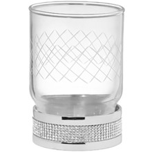 Стакан для зубных щеток Boheme Royal Cristal 10931-CR Хром