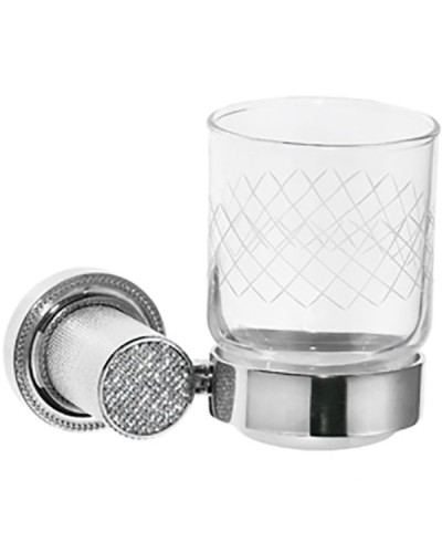 Стакан для зубных щеток Boheme Royal Cristal 10924-CR Хром