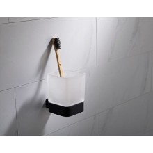 Стакан для зубных щеток Timo Selene 14033/03 Черный