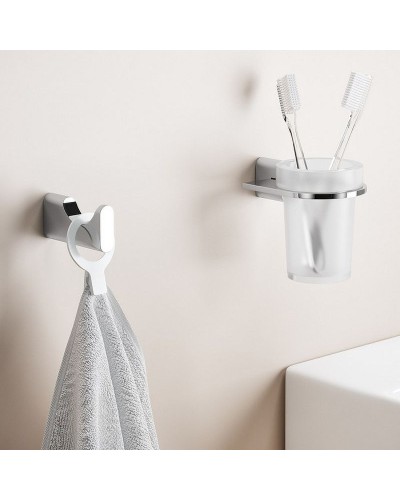 Стакан для зубных щеток Excellent Kobo DOEX.1704CR Хром