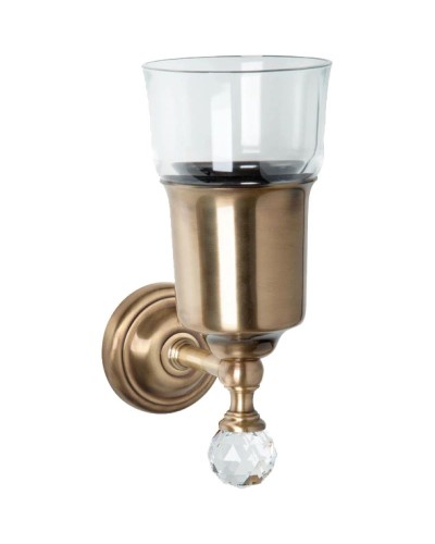 Стакан бронза Tiffany World Crystal TWCR109br-sw