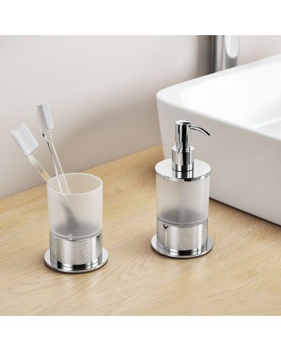 Стакан для зубных щеток Excellent Kobo DOEX.1714CR Хром