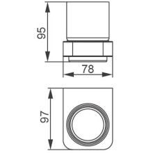 Стакан Aquanet 00187074