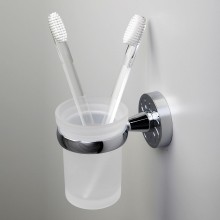 Стакан для зубных щеток WasserKRAFT Isen K-4028 Хром