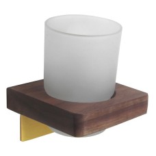 Держатель для стакана Bronze de Luxe Forest 10704G Орех Золото матовое