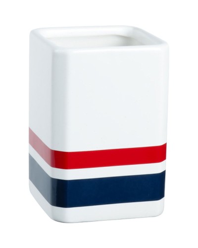 Стакан для зубных щеток Fixsen Tomy FX-231-3 Белый Синий Красный