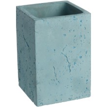 Стакан для зубных щеток Fixsen Gusto FX-300-3 Хром Бирюзовый