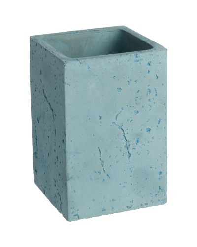 Стакан для зубных щеток Fixsen Gusto FX-300-3 Хром Бирюзовый